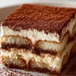 Classic tiramisu recipe with creamy mascarpone layers and cocoa powder topping