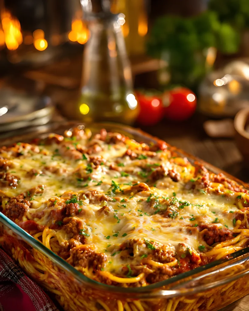 Million Dollar Spaghetti served in a sandwich with creamy pasta, fresh vegetables, and soft bread