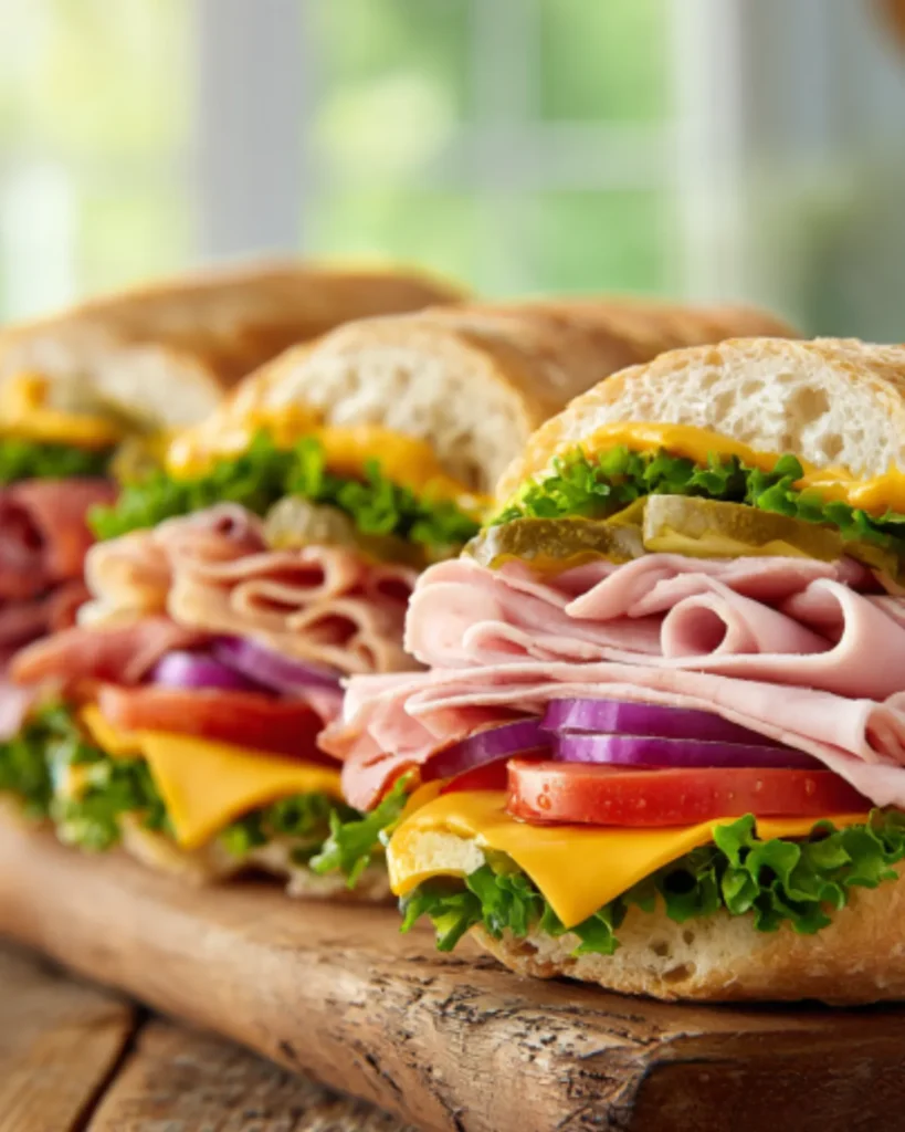 deli-meats-guide-sandwich-with-ham-cheese-lettuce-tomato-onion